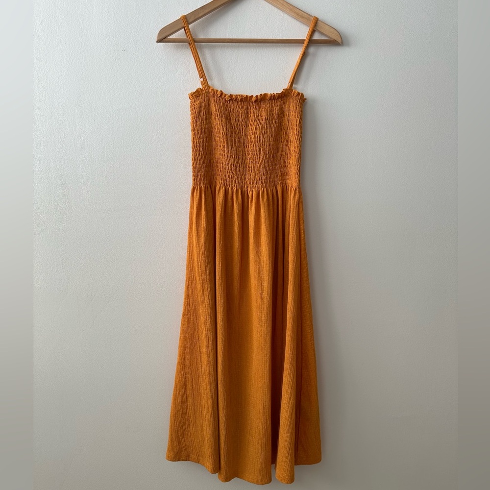 h&m midi dress